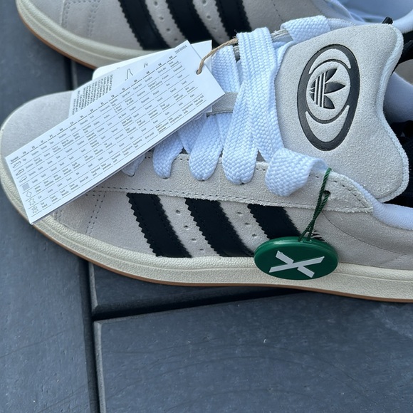 Adidas Campus 00s Crystal White Core Black - Picture 5 of 6